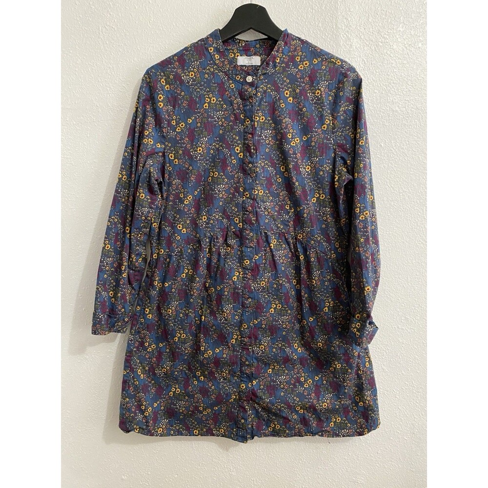 Untuckit For Her Long Sleeve Floral Dress With Pockets L K27